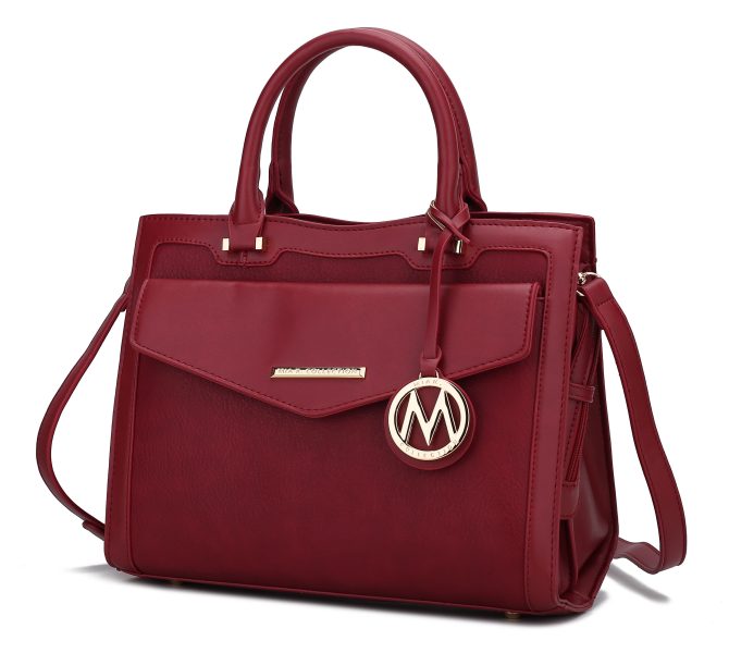 MKF Collection Alyssa Satchel Handbag Vegan Leather Women by Mia k - Image 65