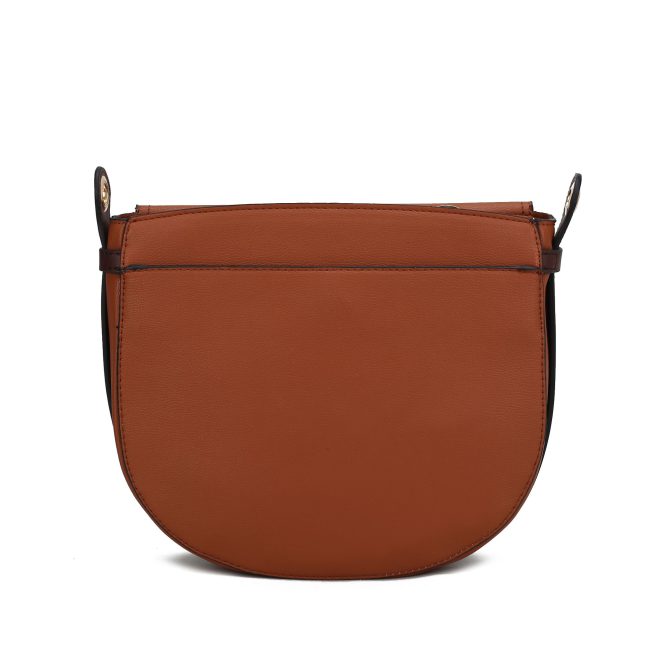 MKF Collection Drew Vegan Leather Color Block Women's Shoulder Bag by Mia k - Image 10