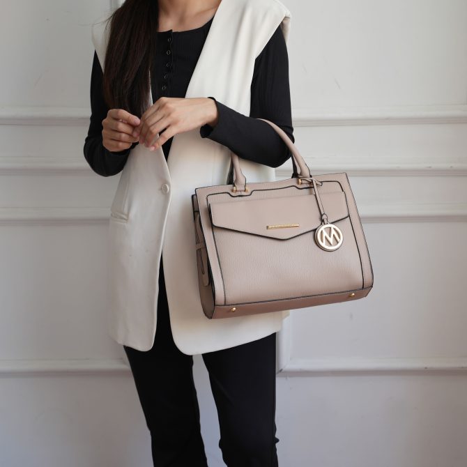 MKF Collection Alyssa Satchel Handbag Vegan Leather Women by Mia k - Image 23