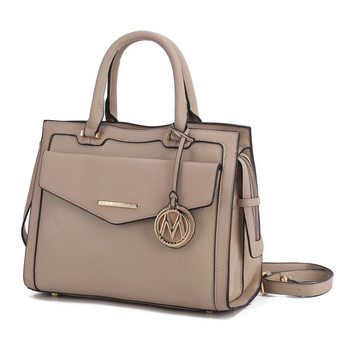 MKF Collection Alyssa Satchel Handbag Vegan Leather Women by Mia k - Image 22