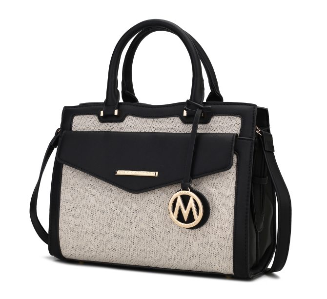 MKF Collection Alyssa Satchel Handbag Vegan Leather Women by Mia k - Image 30