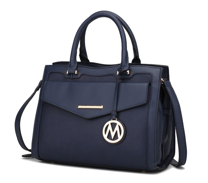 MKF Collection Alyssa Satchel Handbag Vegan Leather Women by Mia k - Image 37