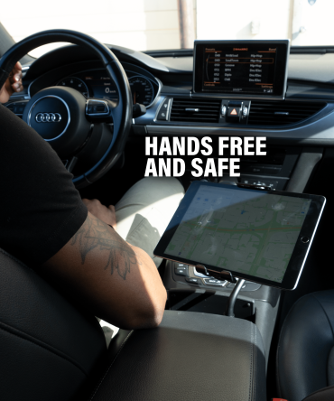 Cup Car Mount Holder 2-In-1 Tablet and Smartphone