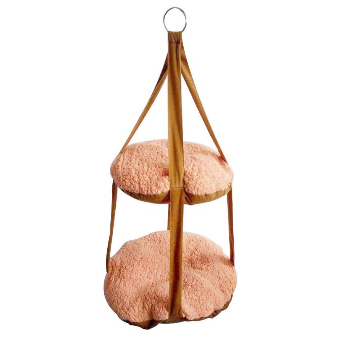 Pet Life Kittyhaus Dual-Lounger Kitty Cat Pillow Hammock Lounge - Image 4