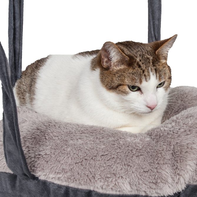 Pet Life Kittyhaus Dual-Lounger Kitty Cat Pillow Hammock Lounge - Image 6