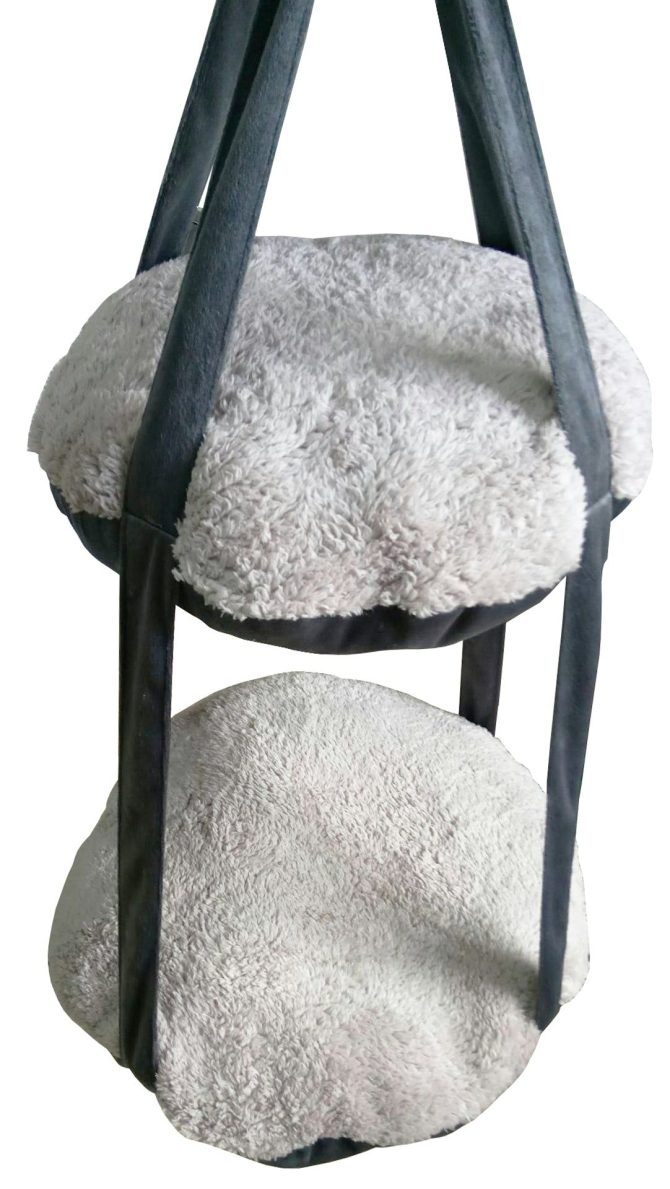Pet Life Kittyhaus Dual-Lounger Kitty Cat Pillow Hammock Lounge - Image 7