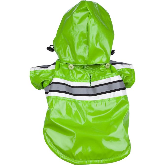 Reflecta-Glow Reflective Waterproof Adjustable Pvc Pet Raincoat - Image 13