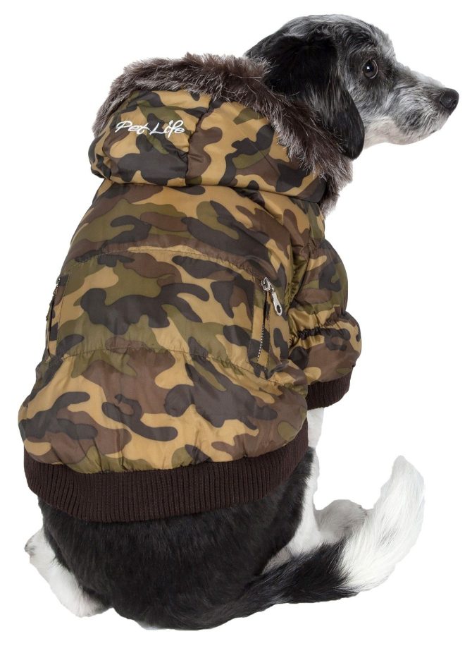 Metallic Fashion Pet Parka Coat - Image 38