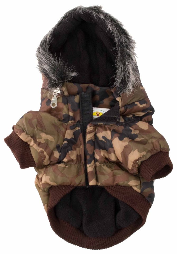 Metallic Fashion Pet Parka Coat - Image 40
