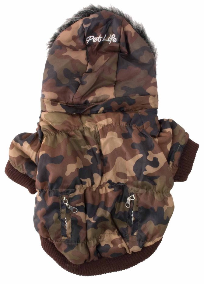 Metallic Fashion Pet Parka Coat - Image 41