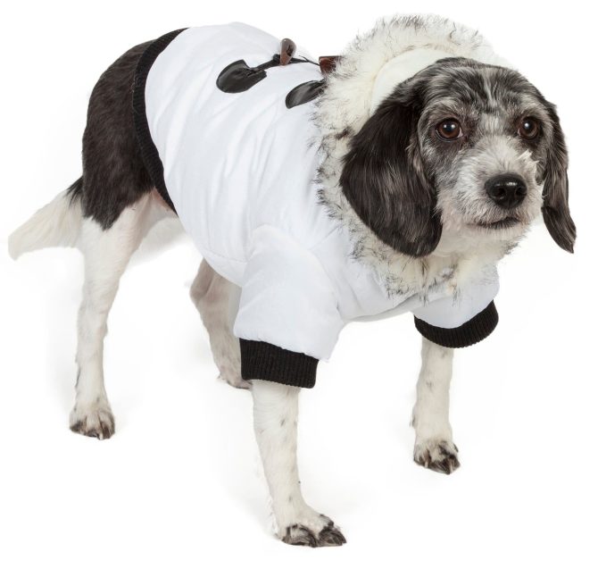 Aspen Winter-White Fashion Pet Parka Coat - Image 17