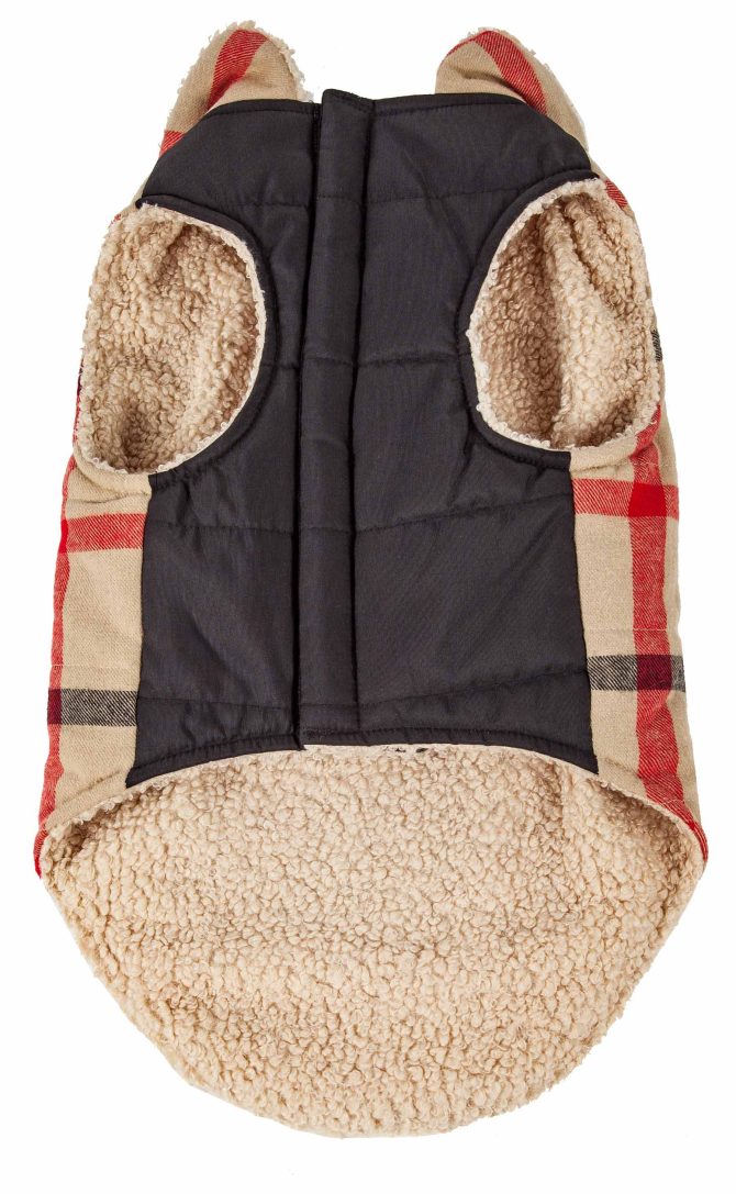 Pet Life 'Allegiance' Classical Plaided Insulated Dog Coat Jacket - Image 29