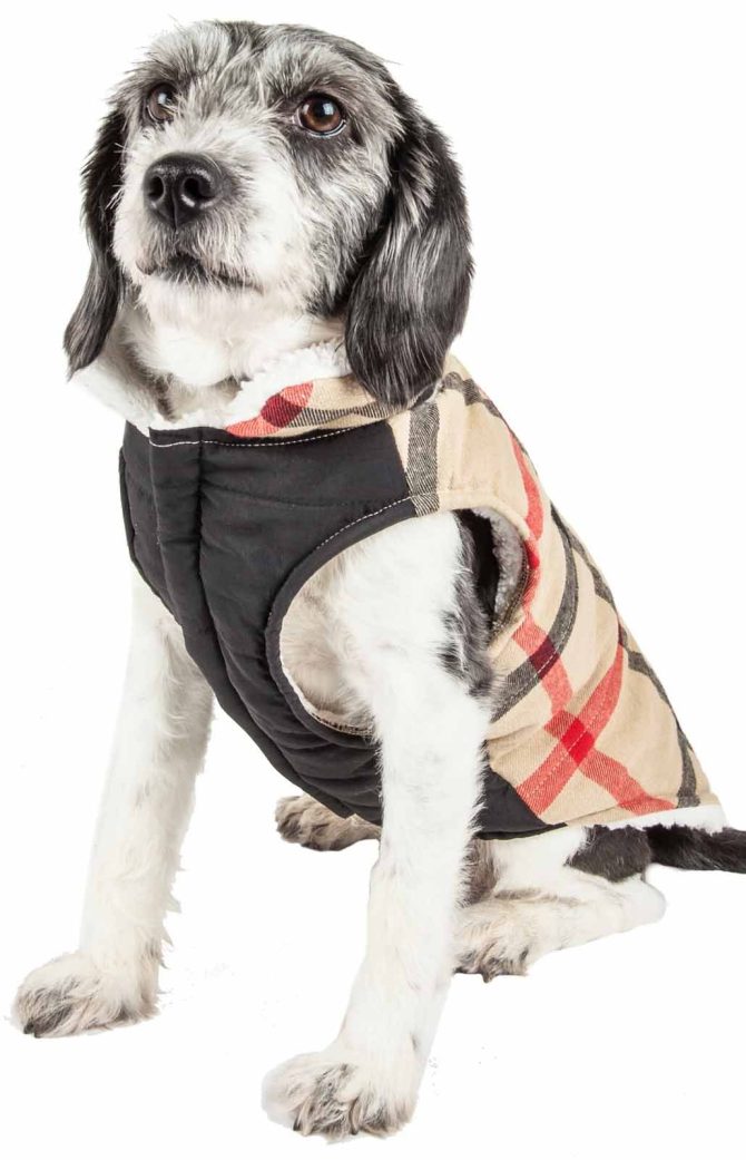 Pet Life 'Allegiance' Classical Plaided Insulated Dog Coat Jacket - Image 19