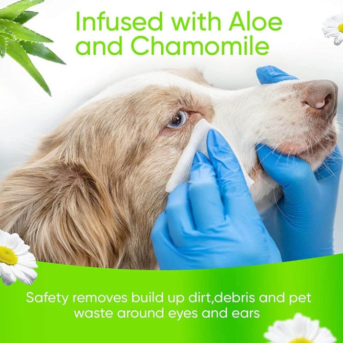 Pet Faves Dog Wipes for Paws and Butt - Image 2