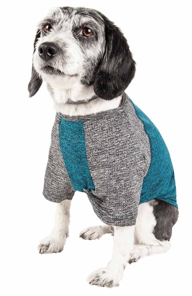 Pet Life Active 'Hybreed' 4-Way Stretch Two-Toned Performance Dog T-Shirt - Image 162