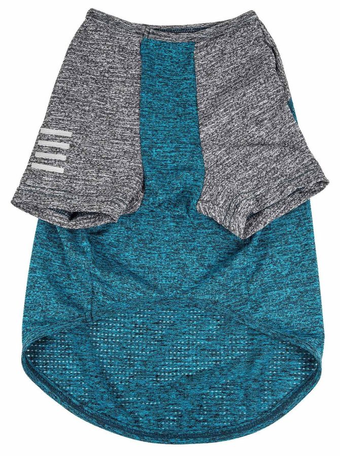 Pet Life Active 'Hybreed' 4-Way Stretch Two-Toned Performance Dog T-Shirt - Image 165