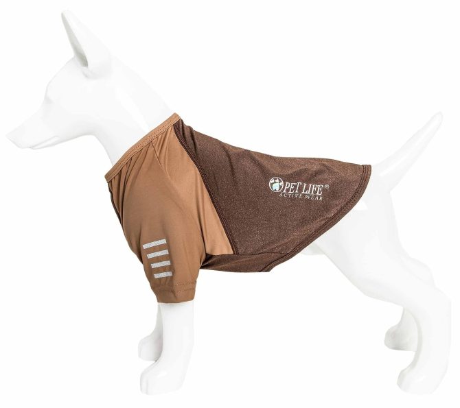 Pet Life Active 'Hybreed' 4-Way Stretch Two-Toned Performance Dog T-Shirt - Image 122