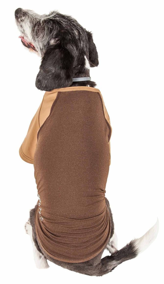 Pet Life Active 'Hybreed' 4-Way Stretch Two-Toned Performance Dog T-Shirt - Image 39