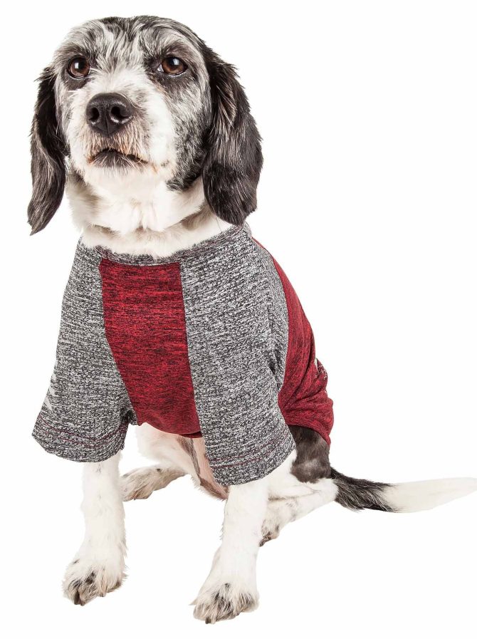 Pet Life Active 'Hybreed' 4-Way Stretch Two-Toned Performance Dog T-Shirt - Image 128