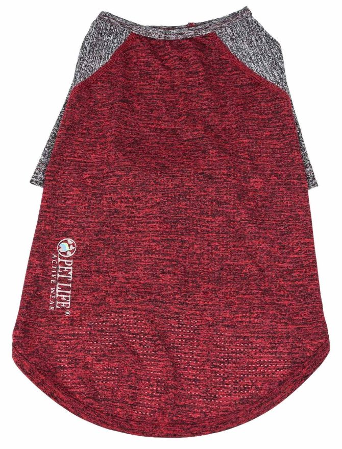 Pet Life Active 'Hybreed' 4-Way Stretch Two-Toned Performance Dog T-Shirt - Image 130