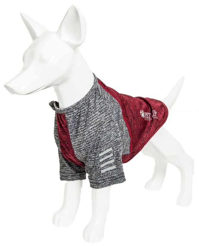 Pet Life Active 'Hybreed' 4-Way Stretch Two-Toned Performance Dog T-Shirt - Image 132