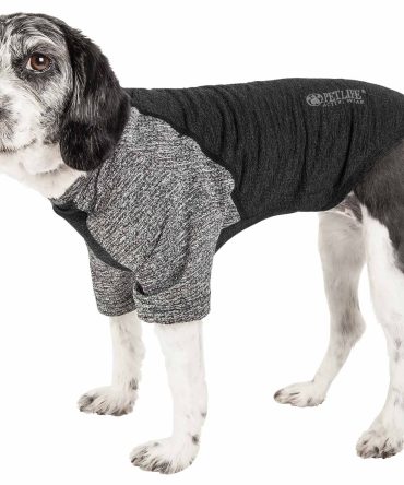 Pet Life Active 'Hybreed' 4-Way Stretch Two-Toned Performance Dog T-Shirt