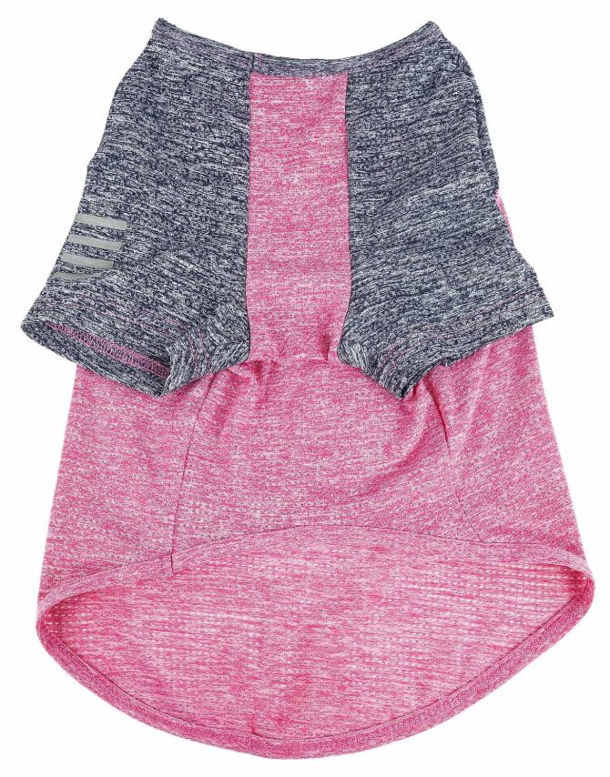 Pet Life Active 'Hybreed' 4-Way Stretch Two-Toned Performance Dog T-Shirt - Image 32