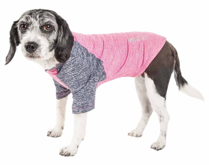 Pet Life Active 'Hybreed' 4-Way Stretch Two-Toned Performance Dog T-Shirt - Image 48