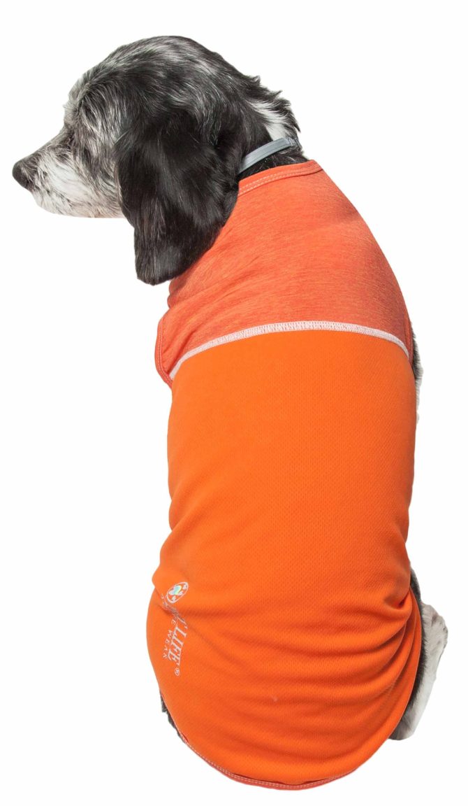 Pet Life Active 'Aero-Pawlse' Heathered Quick-Dry And 4-Way Stretch-Performance Dog Tank Top T-Shirt - Image 46