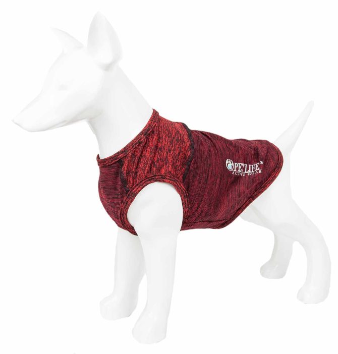 Pet Life Active 'Aero-Pawlse' Heathered Quick-Dry And 4-Way Stretch-Performance Dog Tank Top T-Shirt - Image 94