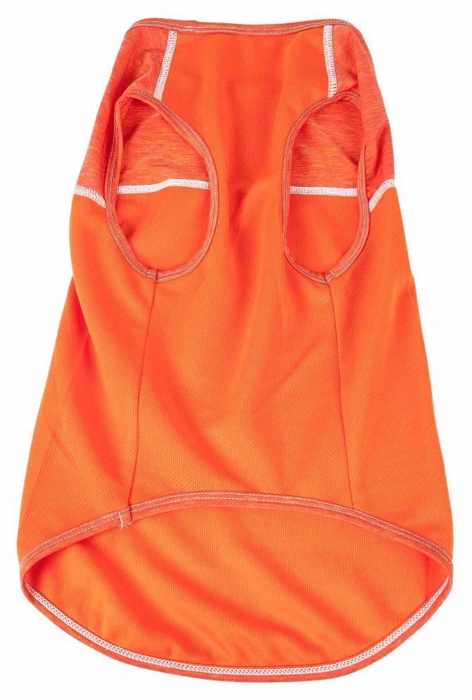 Pet Life Active 'Aero-Pawlse' Heathered Quick-Dry And 4-Way Stretch-Performance Dog Tank Top T-Shirt - Image 275