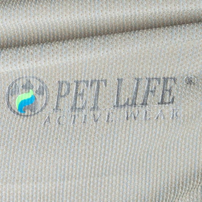 Pet Life Active 'Aero-Pawlse' Heathered Quick-Dry And 4-Way Stretch-Performance Dog Tank Top T-Shirt - Image 231