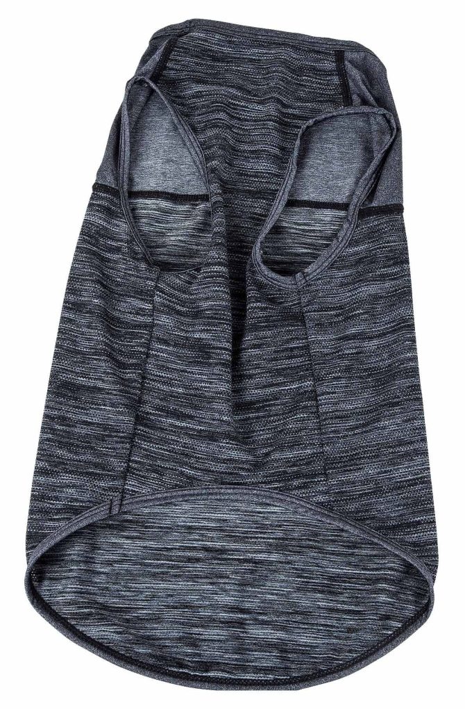 Pet Life Active 'Aero-Pawlse' Heathered Quick-Dry And 4-Way Stretch-Performance Dog Tank Top T-Shirt - Image 197