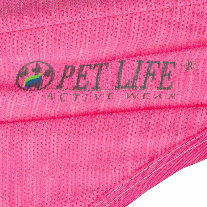 Pet Life Active 'Aero-Pawlse' Heathered Quick-Dry And 4-Way Stretch-Performance Dog Tank Top T-Shirt - Image 87
