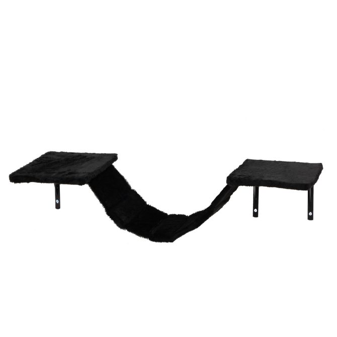 5 Pcs Wall Mounted Cat Climber Set;  Floating Cat Shelves and Perches;  Cat Activity Tree with Scratching Posts;  Modern Cat Furniture - Image 41