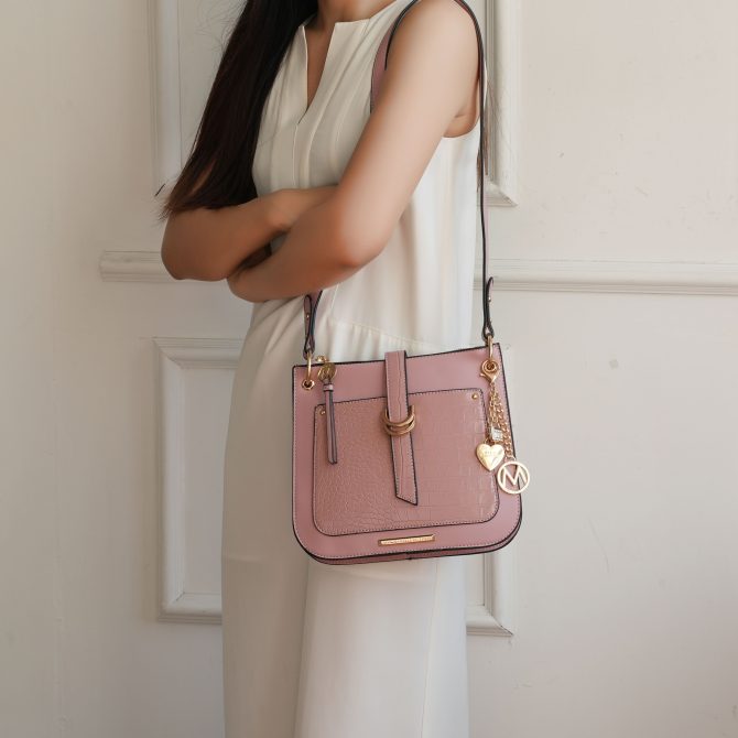 MKF Collection Kiltienne Crossbody Handbag Vegan Leather Women by Mia K - Image 44