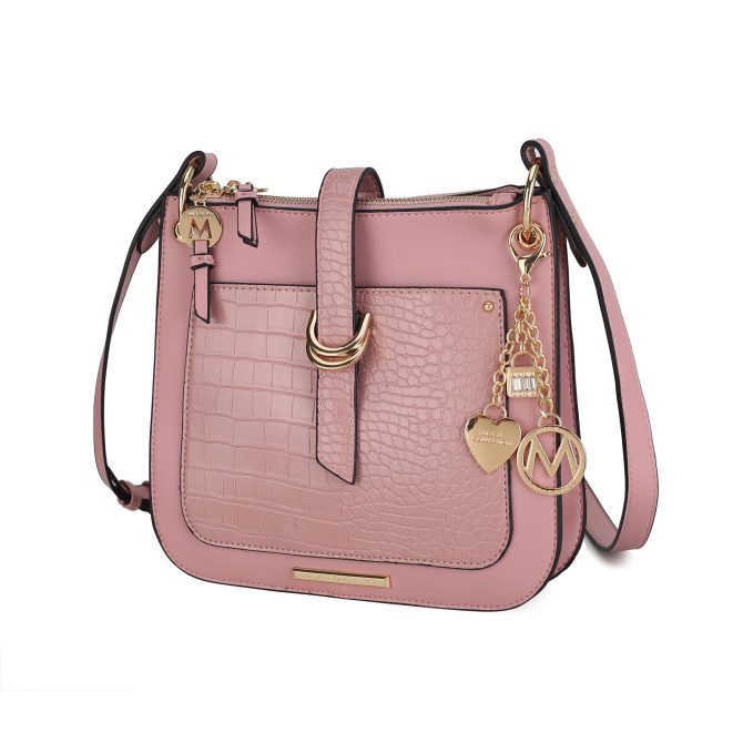 MKF Collection Kiltienne Crossbody Handbag Vegan Leather Women by Mia K - Image 42