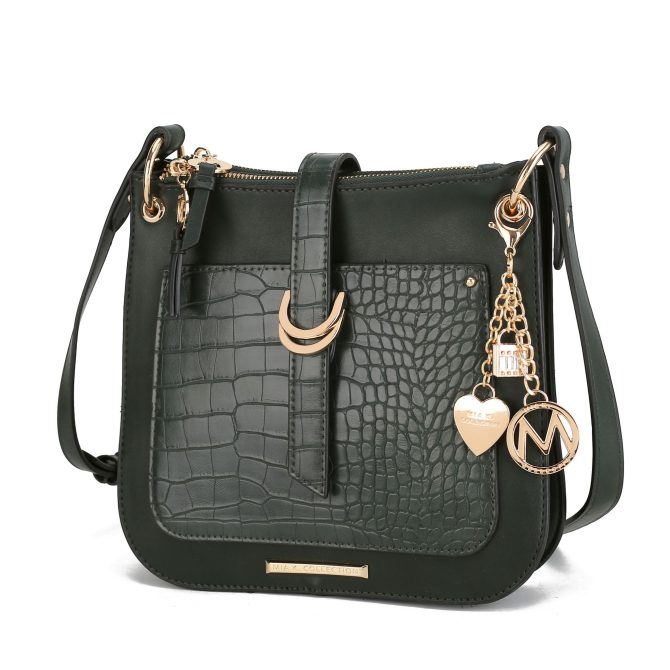 MKF Collection Kiltienne Crossbody Handbag Vegan Leather Women by Mia K - Image 29