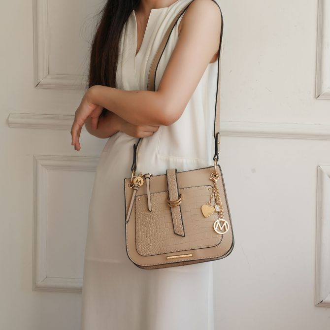 MKF Collection Kiltienne Crossbody Handbag Vegan Leather Women by Mia K - Image 26