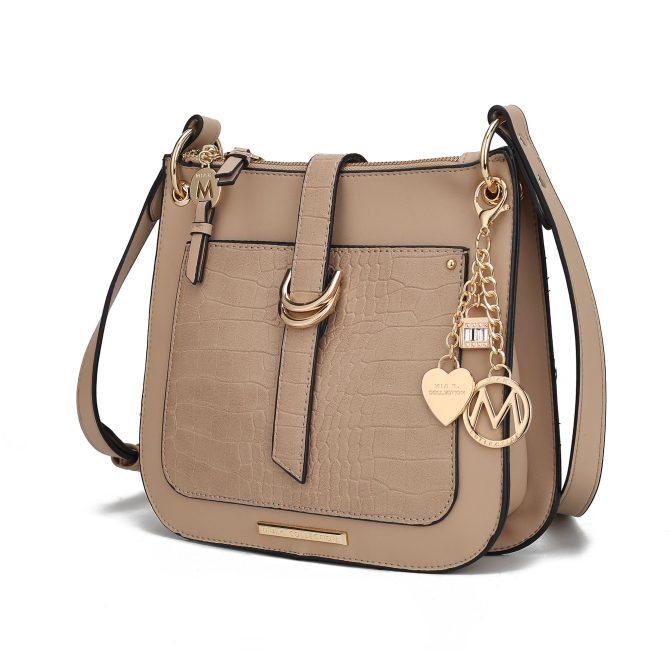 MKF Collection Kiltienne Crossbody Handbag Vegan Leather Women by Mia K - Image 25
