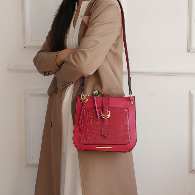 MKF Collection Kiltienne Crossbody Handbag Vegan Leather Women by Mia K - Image 36