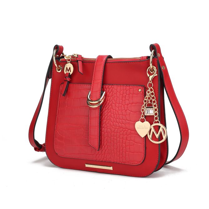MKF Collection Kiltienne Crossbody Handbag Vegan Leather Women by Mia K - Image 34