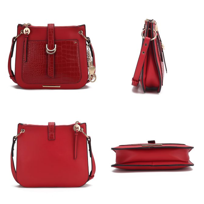 MKF Collection Kiltienne Crossbody Handbag Vegan Leather Women by Mia K - Image 15