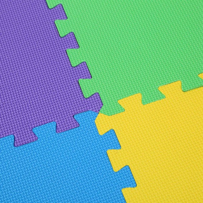 16Pcs Kids Puzzle Exercise Play Mat Interlocking Non-Toxic EVA Floor Mat Multi-Color Anti-Skid Playmat - Image 14