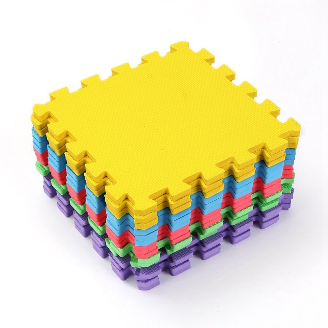 16Pcs Kids Puzzle Exercise Play Mat Interlocking Non-Toxic EVA Floor Mat Multi-Color Anti-Skid Playmat - Image 16