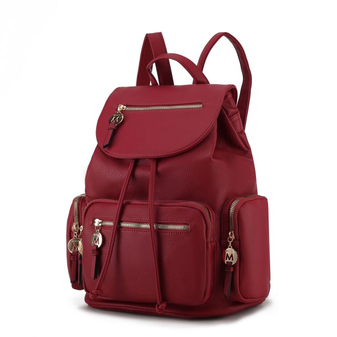 MKF Collection Ivanna Oversize Backpack Purse Vegan Leather Womens by Mia k - Image 46