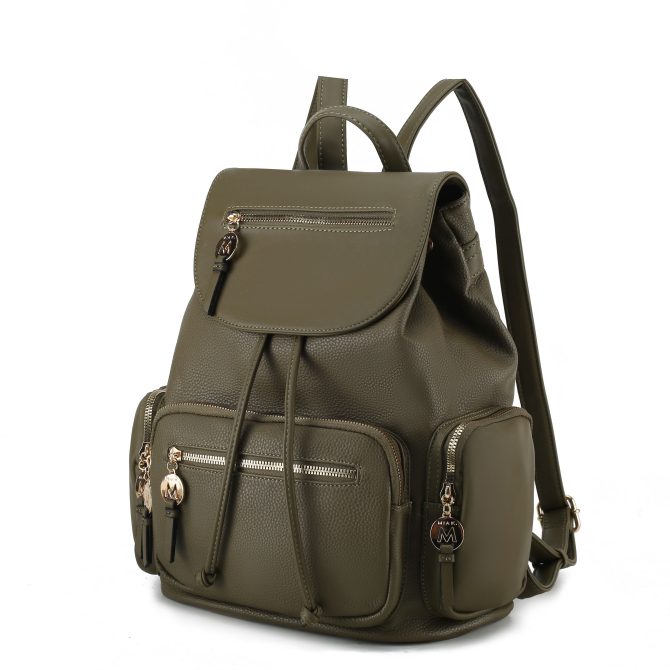 MKF Collection Ivanna Oversize Backpack Purse Vegan Leather Womens by Mia k - Image 26