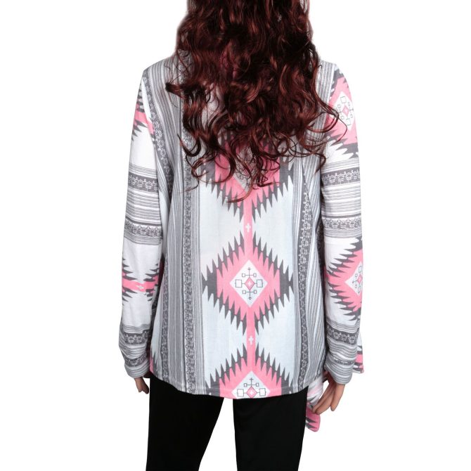 Women Open Front Cardigan Long Sleeve Shawl Neck Breathable Cardigan Well Collection - Image 12
