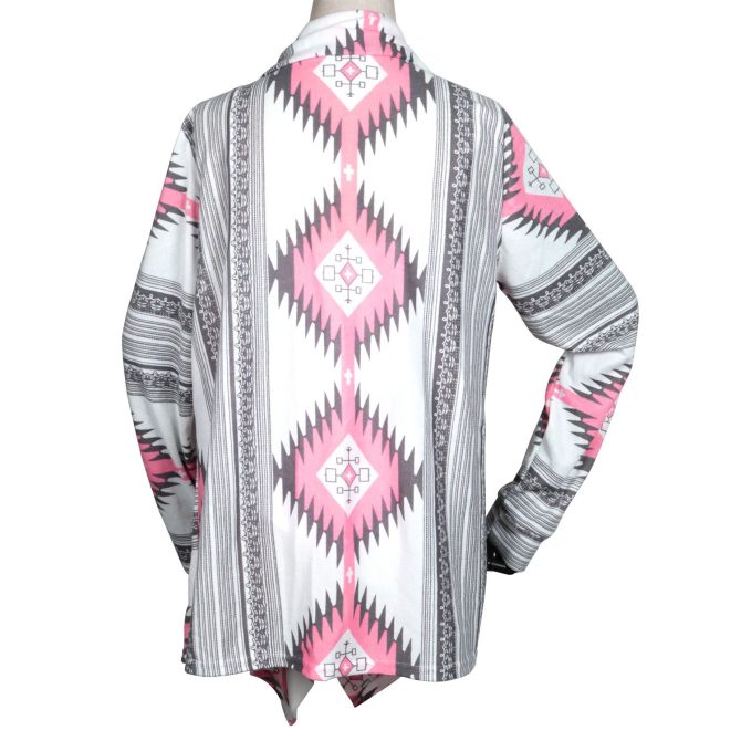 Women Open Front Cardigan Long Sleeve Shawl Neck Breathable Cardigan Well Collection - Image 9