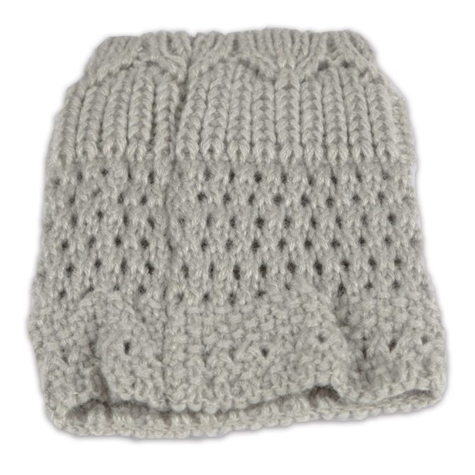 Women Winter Crochet Knit Leg Warmers - Image 13